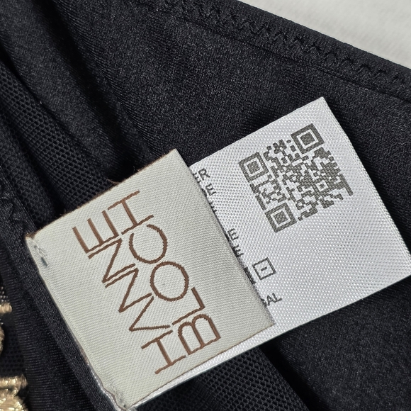 Hanne Bloch convertible Black and Gold pompom Swimsuit - Picture 9 of 15